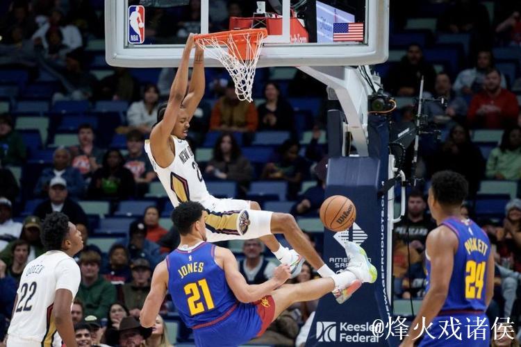 穆雷35+9沃特森30+7 锡安12+7掘金险胜鹈鹕